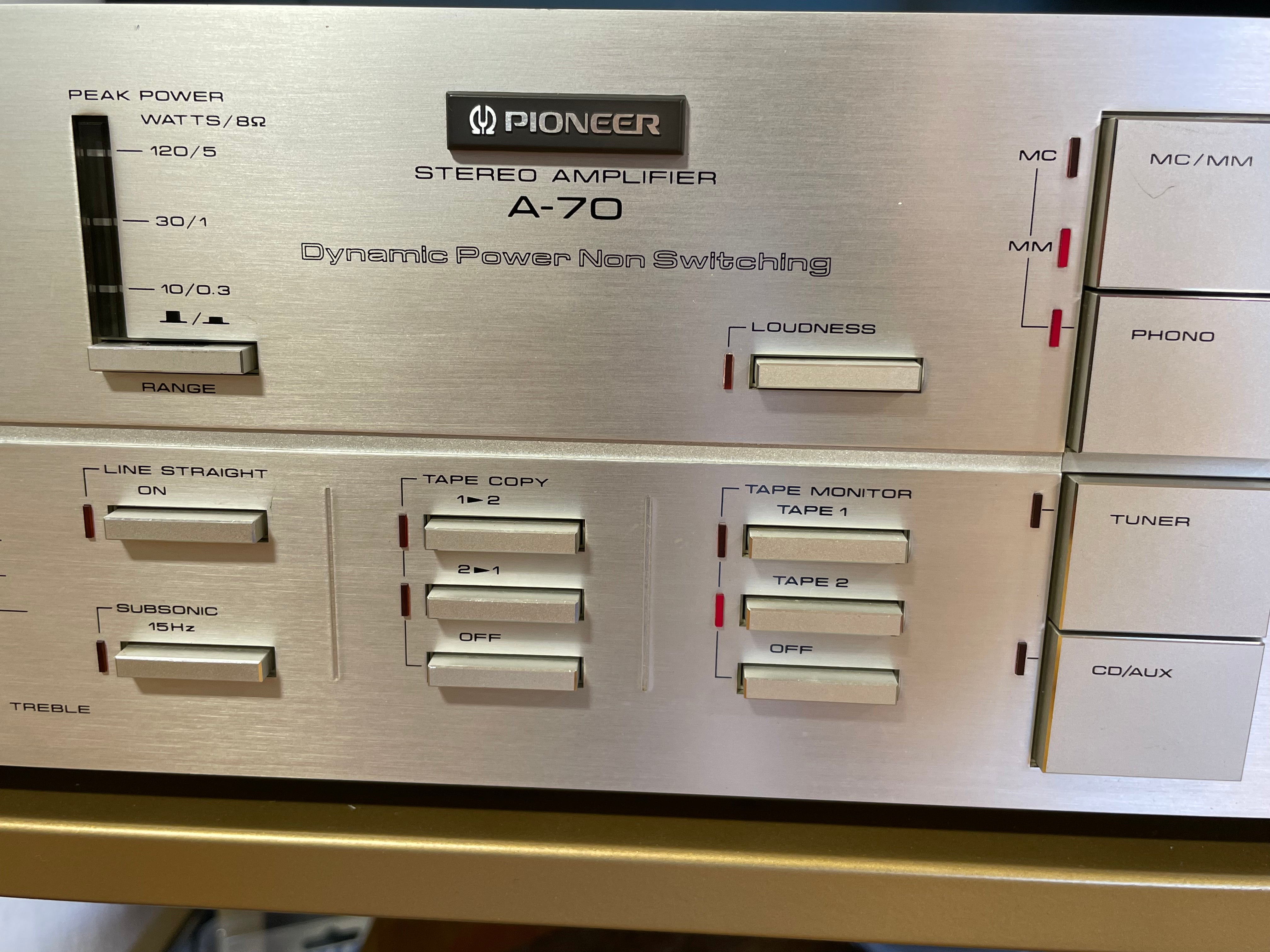 Pioneer A-70 Integrated Amplifier