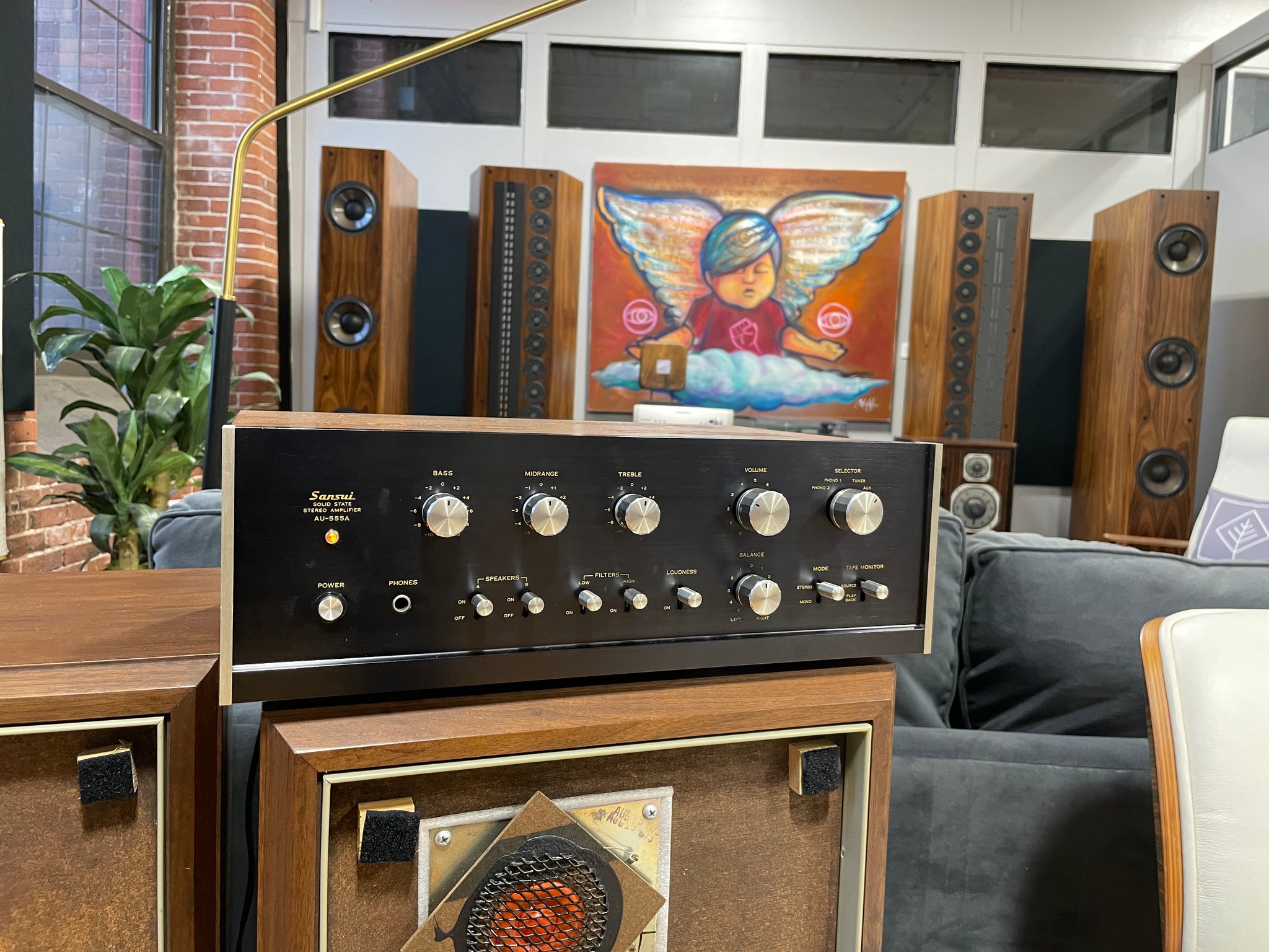 Sansui AU-555 A 