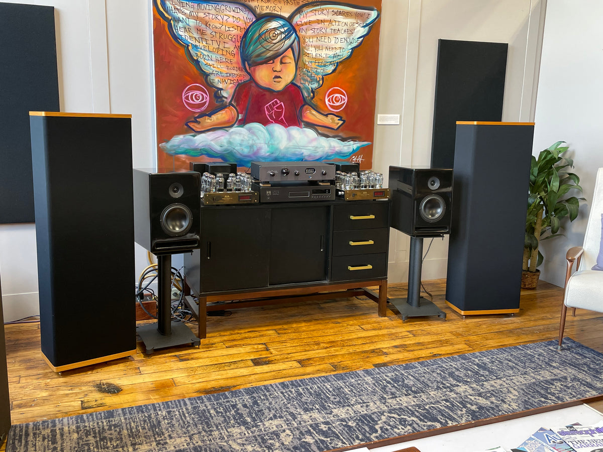 Vandersteen Audio Model 3/3A "Signature" Loudspeakers with Stands SO