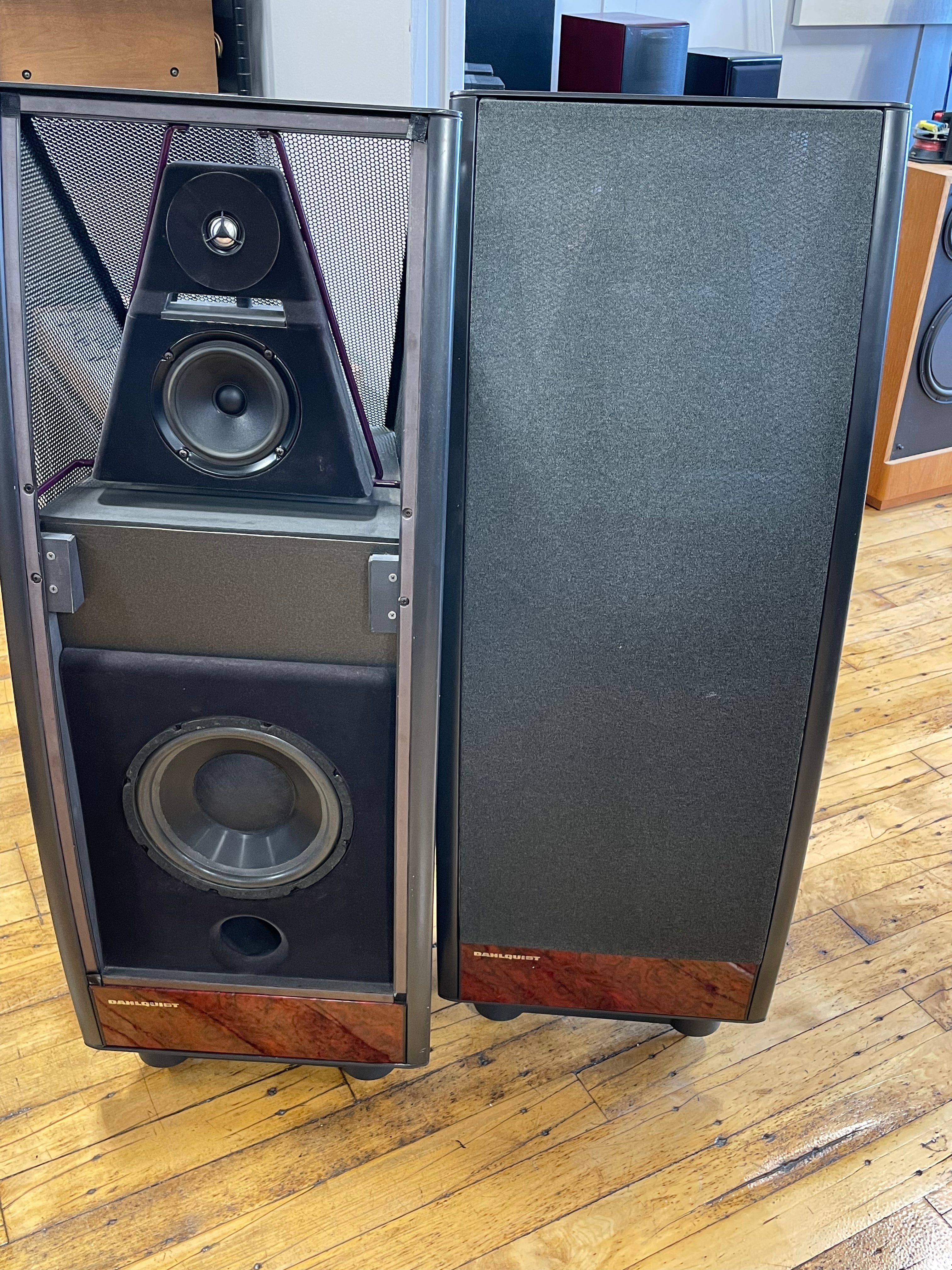 Dahlquist speakers top for sale