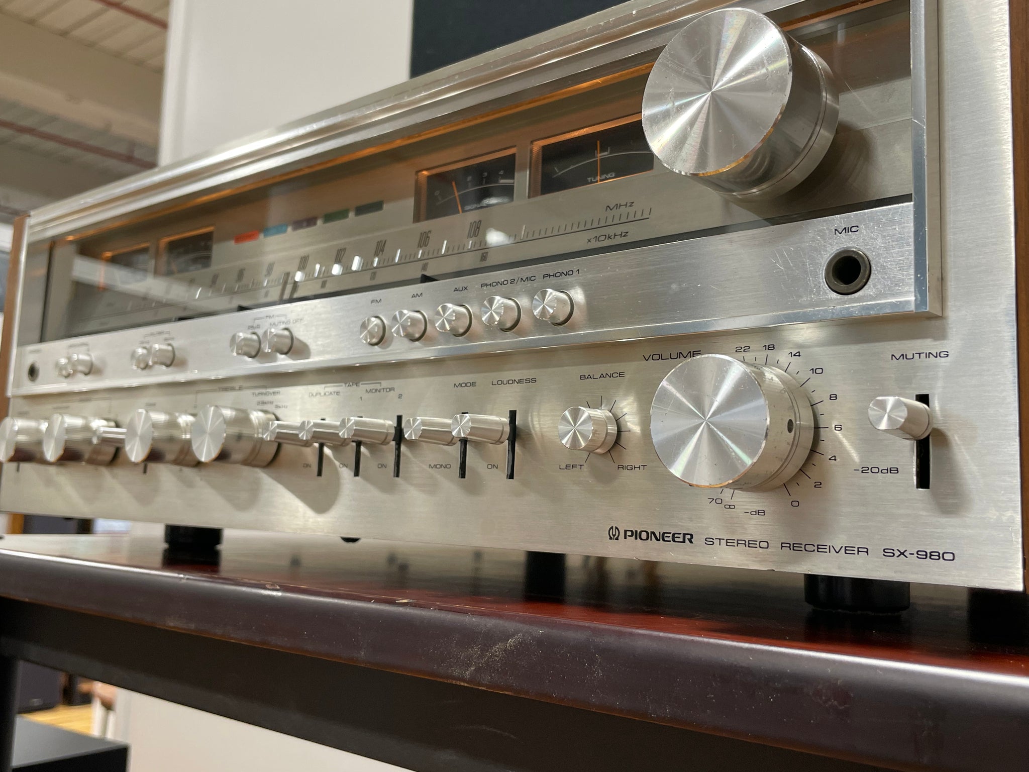 Pioneer SX-980 Vintage Receiver - SOLD – Holt Hill Audio