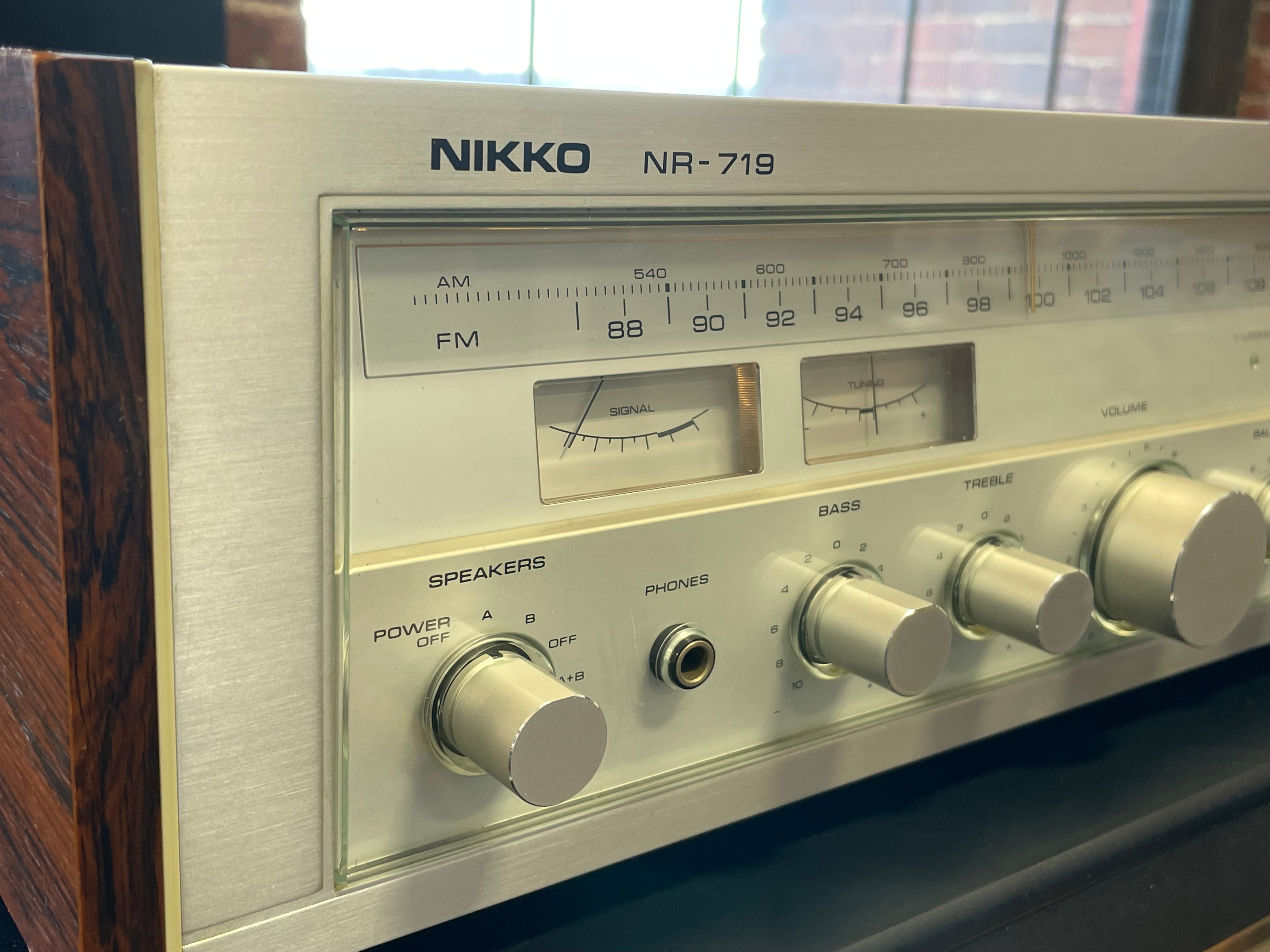 Nikko NR-719 Vintage Stereo Receiver - SOLD