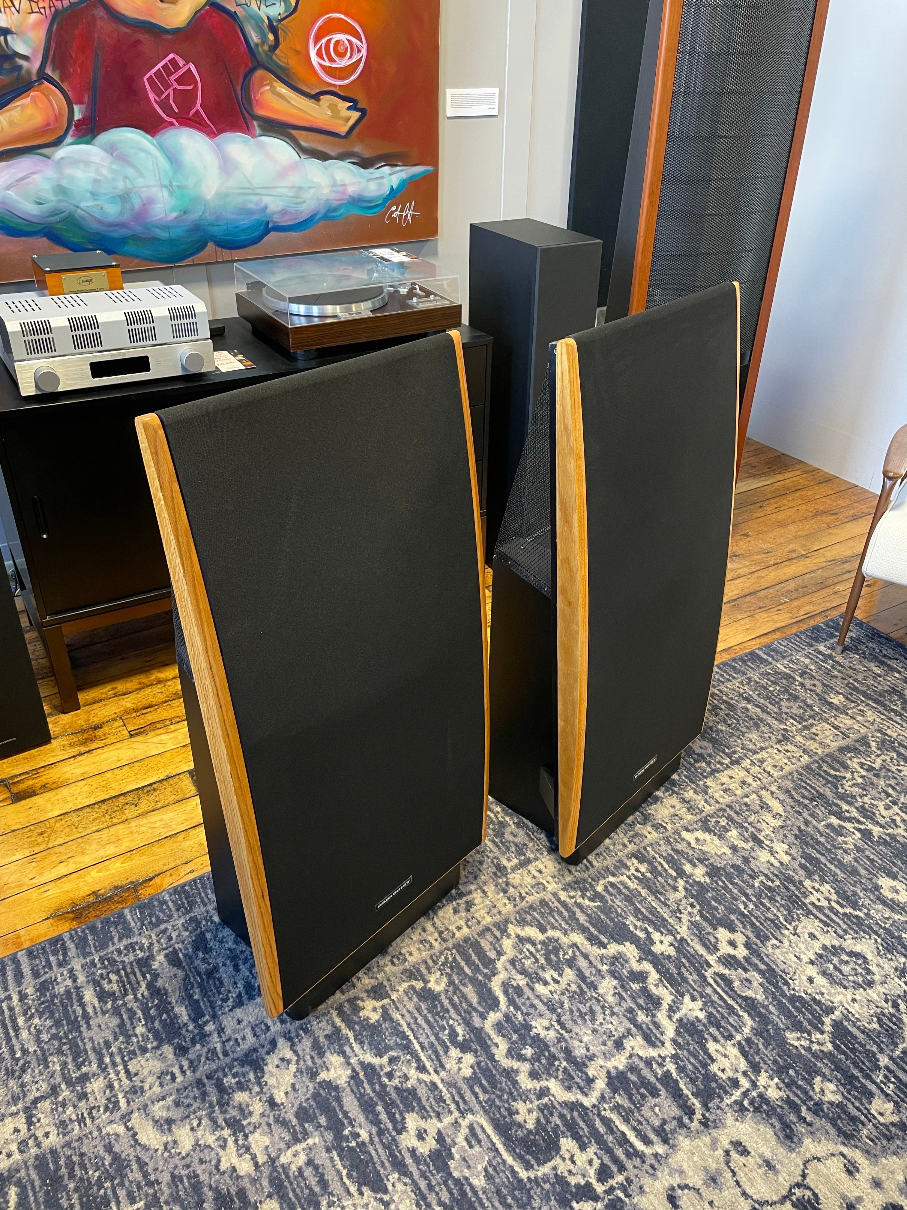 Logo Dahlquist Nuovo Stemmi Distintivi In Alluminio Per Altoparlanti Dahlquist DQ-10 - Nuovi, Realizzati Su Misura, Coppia Completa Speakers Dq -12 - Foto 4