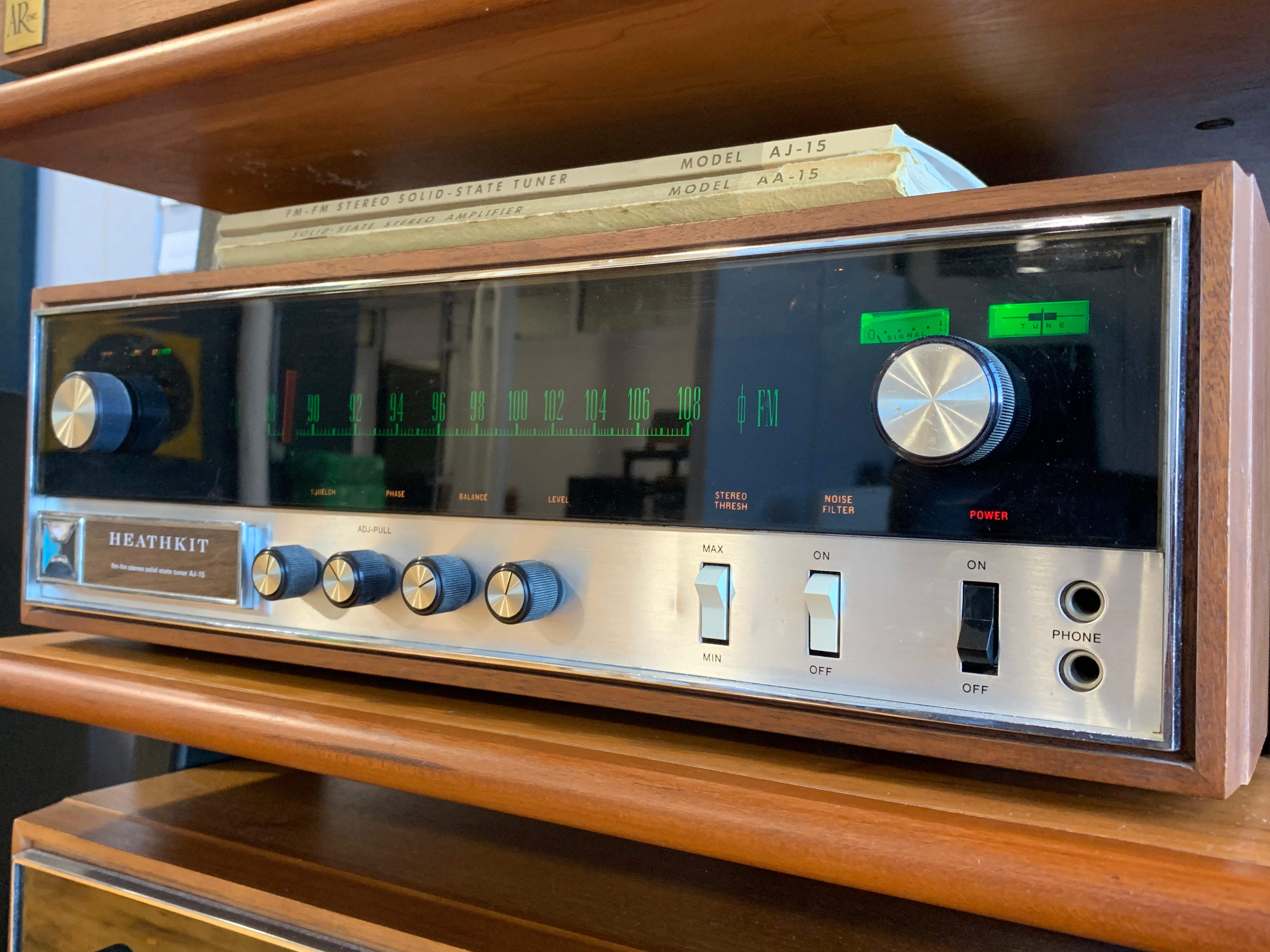 HeathKit Vintage Stereo Set - AA-15 Amplifier & AJ-15 Tuner - SOLD