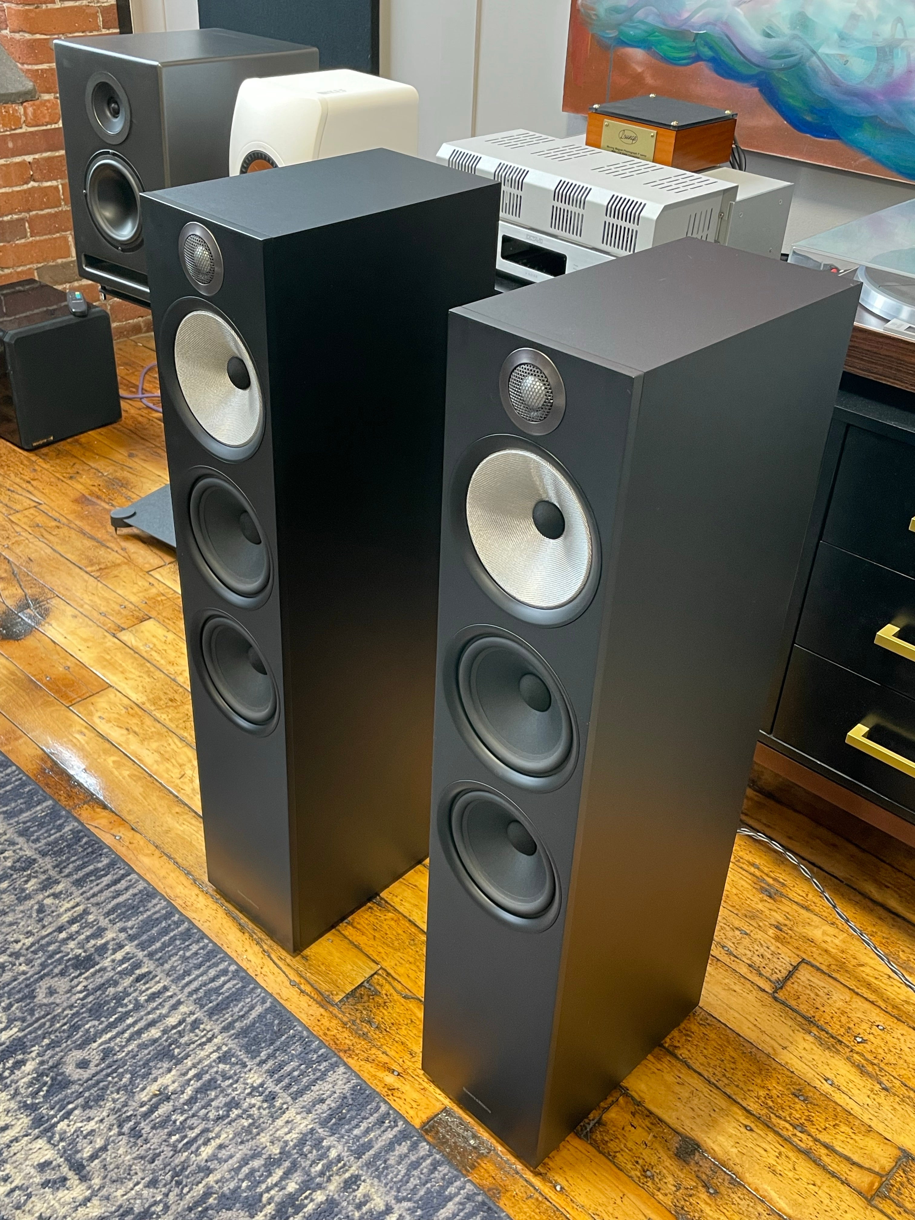 B&W 603 Tower Speakers - SOLD